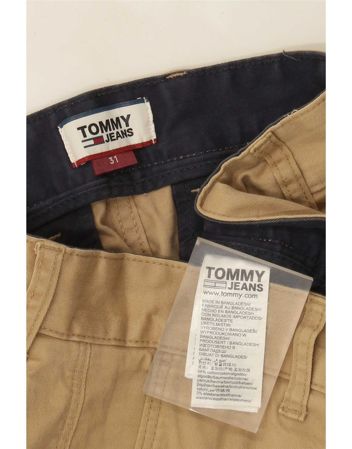 Tommy Hilfiger Mens Chino Shorts W31 Medium Beige Cotton