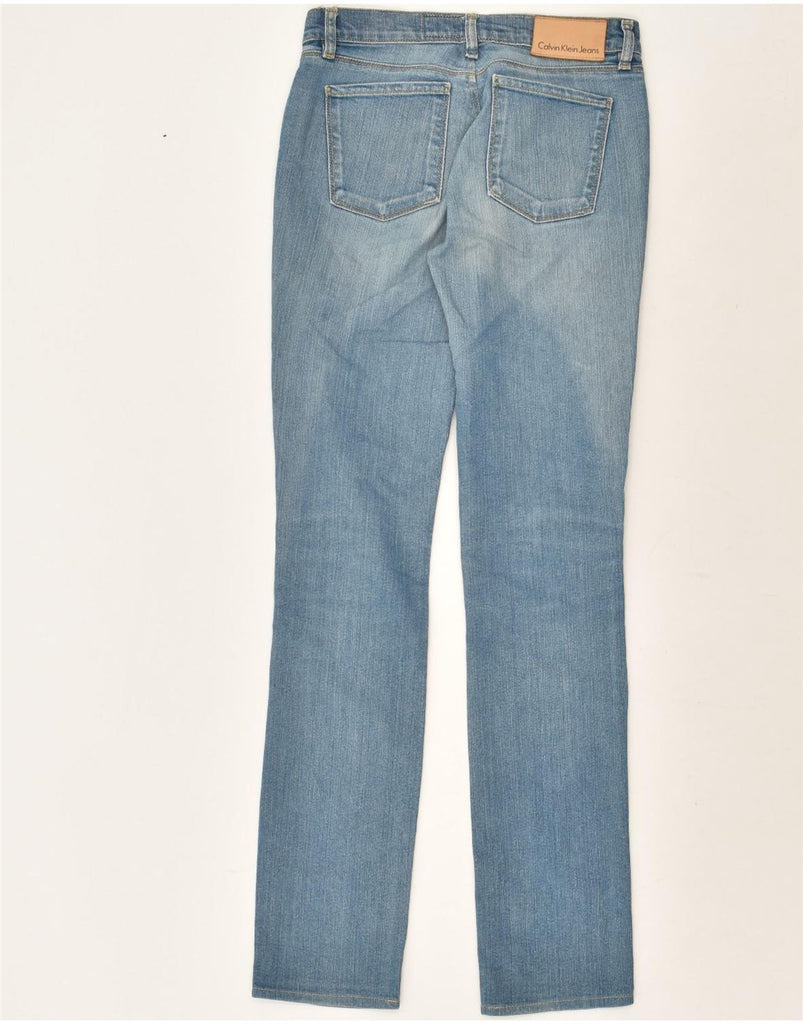 CALVIN KLEIN Womens Slim Jeans W27 L31 Blue Cotton | Vintage Calvin Klein | Thrift | Second-Hand Calvin Klein | Used Clothing | Messina Hembry 