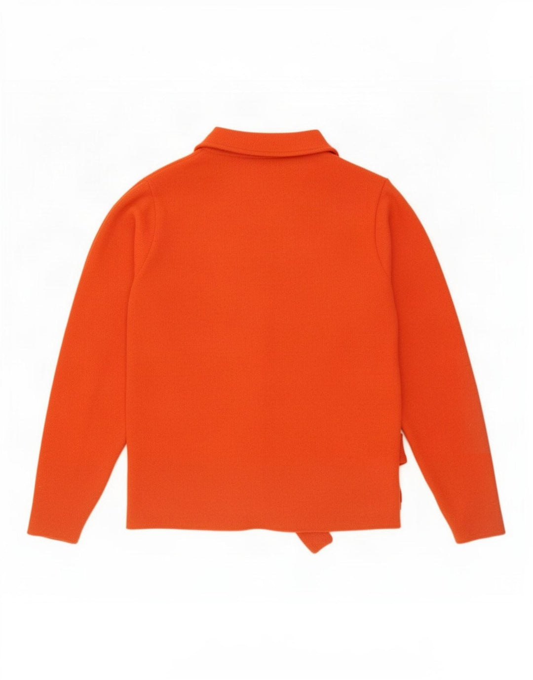 Zara Womens Oversized Turtle Neck Jumper Sweater UK 10 Small Orange