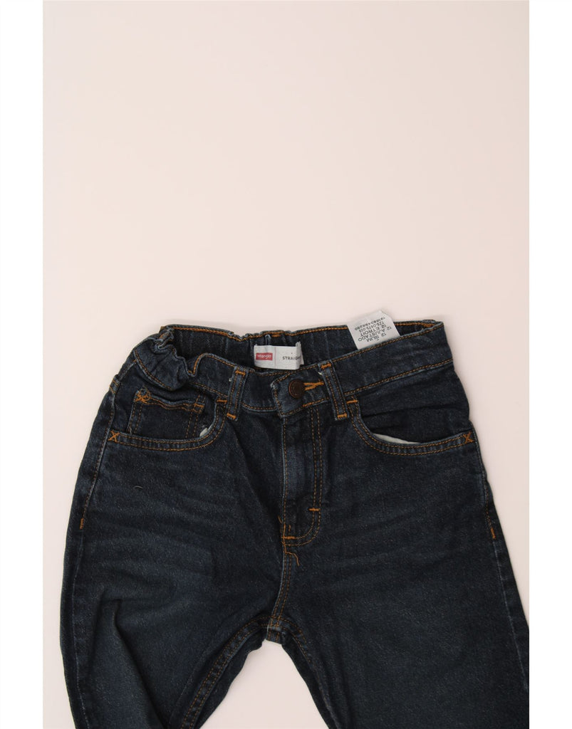 WRANGLER Boys Straight Jeans 11-12 Years W24 L26 Navy Blue Cotton Vintage Wrangler and Second-Hand Wrangler from Messina Hembry 