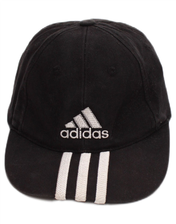 ADIDAS Boys Graphic Baseball Cap One Size Black Cotton Sports