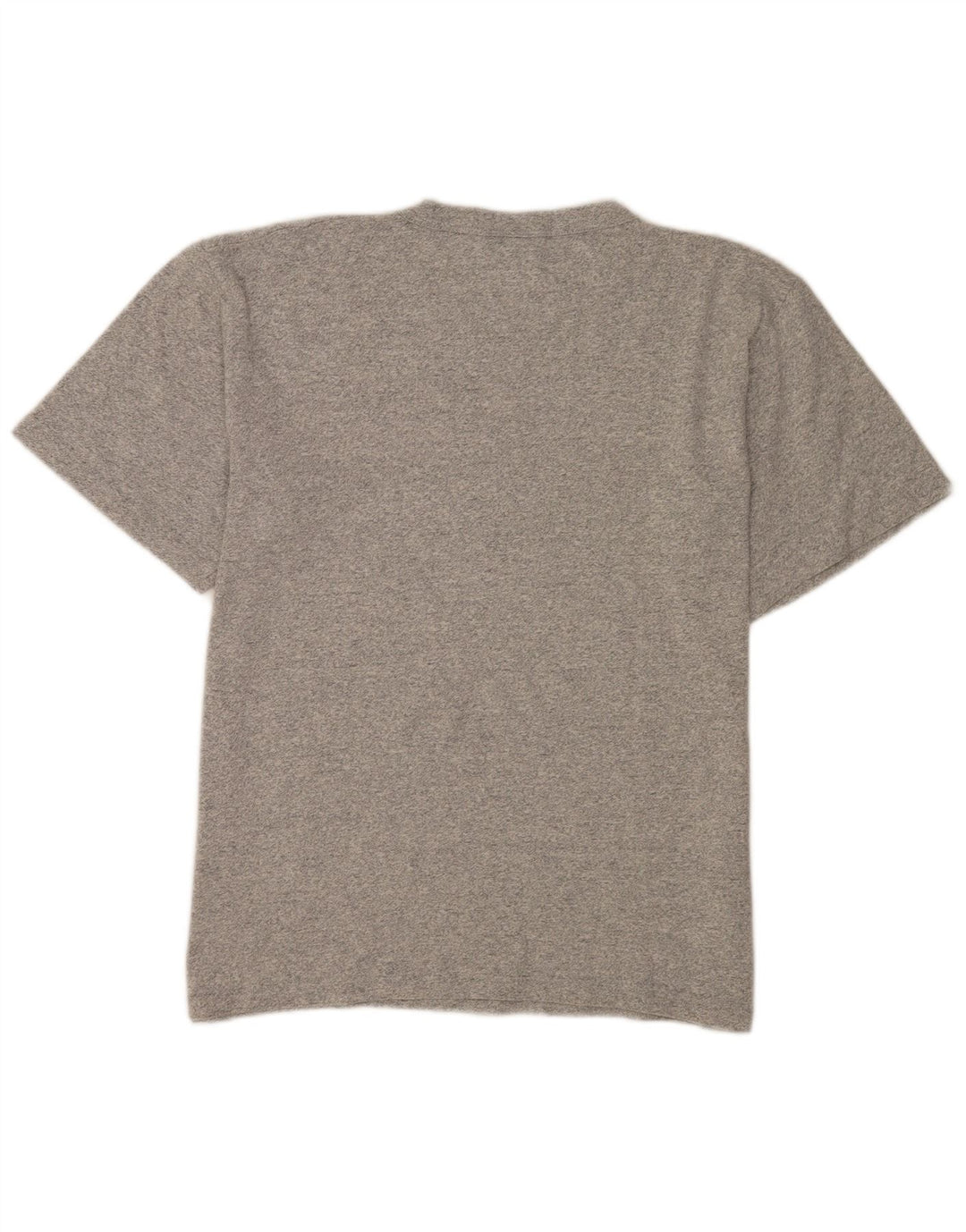Champion Mens Graphic T-Shirt Top Large Grey Flecked