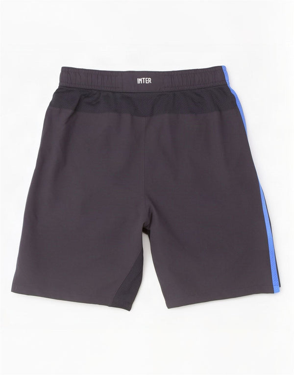 Nike Boys Inter Milan Sport Shorts 12-13 Years Large Black Polyester