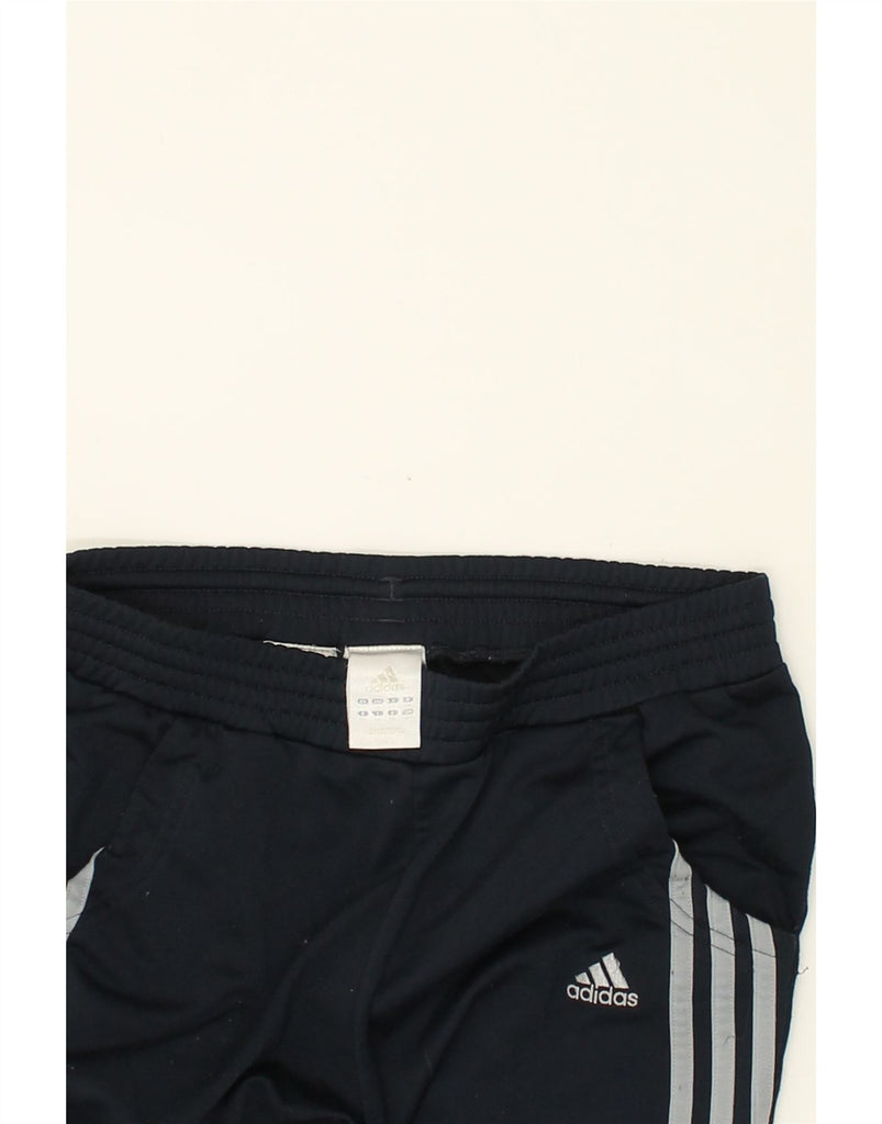 ADIDAS Boys Tracksuit Trousers 13-14 Years Navy Blue Polyester | Vintage Adidas | Thrift | Second-Hand Adidas | Used Clothing | Messina Hembry 