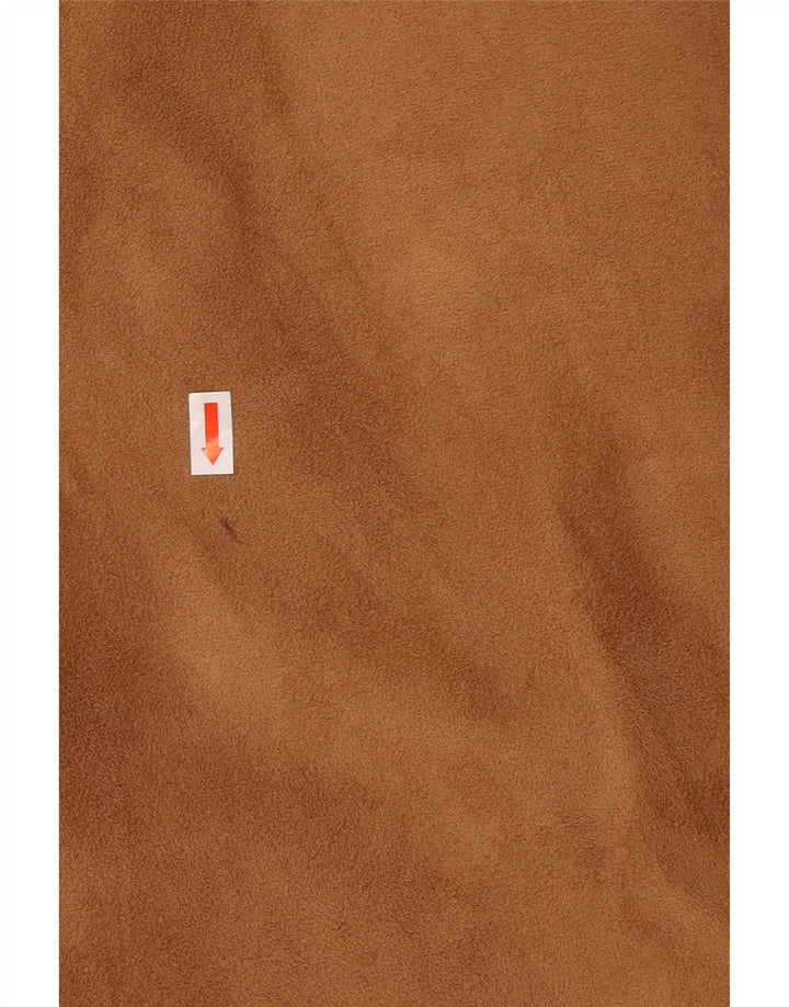 EMPORIO E.G.A Mens Suede Bomber Jacket UK 42 XL Beige