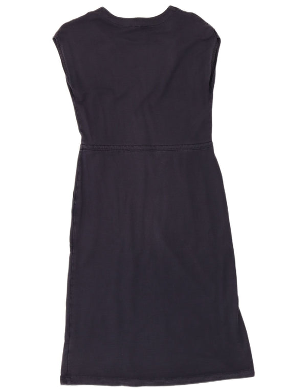 Tommy Hilfiger Womens A-Line Dress UK 6 XS Navy Blue Viscose