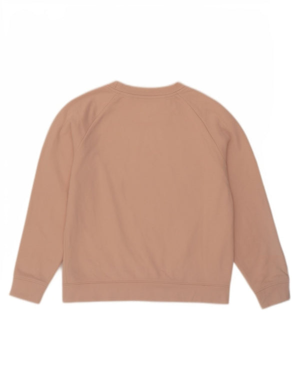 Levi's Womens Oversized Sweatshirt Jumper UK 6 XS Pink Cotton