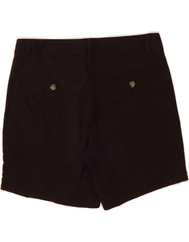DOCKERS Womens Casual Shorts US 4 Small W29  Black Cotton Vintage Dockers and Second-Hand Dockers from Messina Hembry 