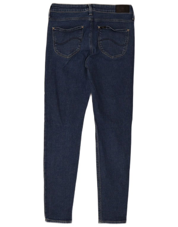 Lee Womens Scarlett Skinny Jeans W28 L31 Blue Cotton