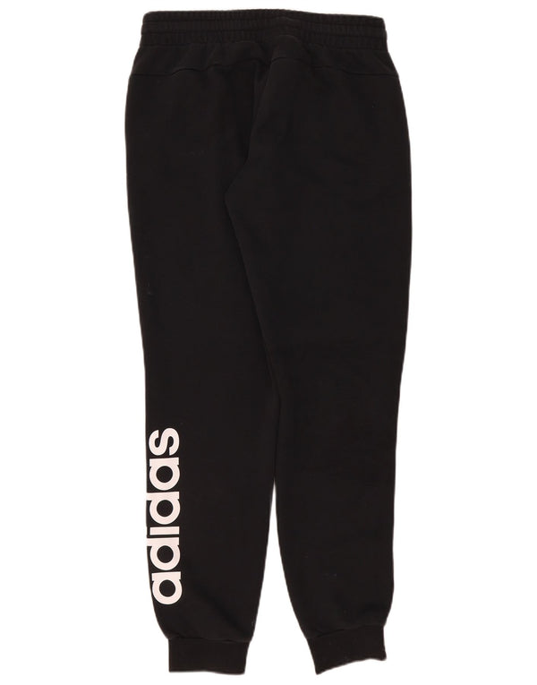 Adidas Womens Graphic Tracksuit Trousers Joggers UK 12/14 Medium Black