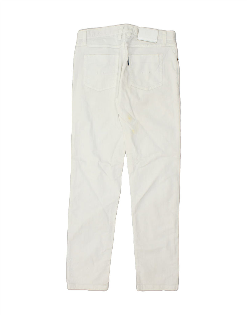 NORTH SAILS Womens Straight Jeans W30 L32 White Cotton | Vintage North Sails | Thrift | Second-Hand North Sails | Used Clothing | Messina Hembry 