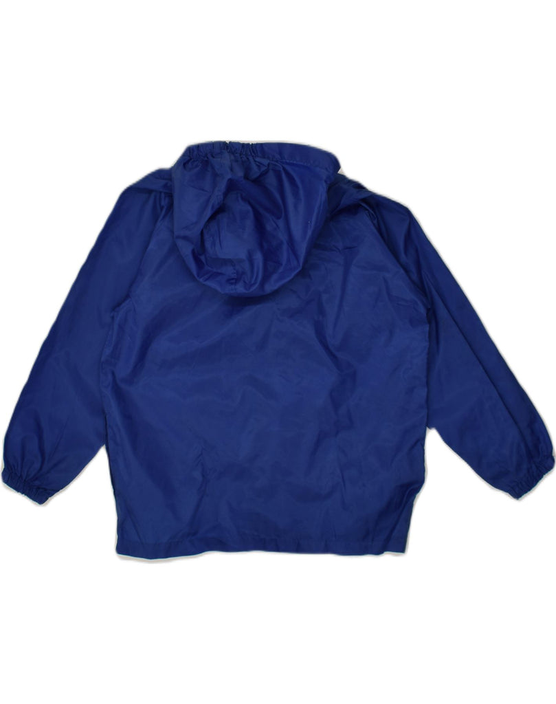 LOTTO Boys Hooded Rain Jacket 7-8 Years XS  Blue Polyester | Vintage Lotto | Thrift | Second-Hand Lotto | Used Clothing | Messina Hembry 