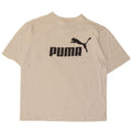 Puma Mens Graphic T-Shirt Top Small White Cotton