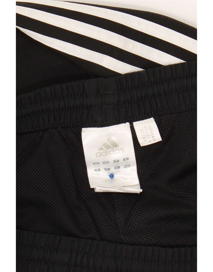 Adidas Mens Tracksuit Trousers UK 46/48 XL  Black Polyester