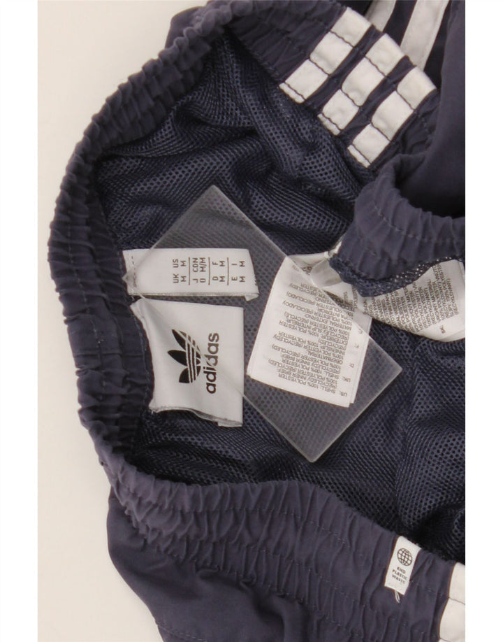 Adidas Mens Swimming Shorts Medium Navy Blue Polyester