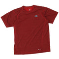 The North Face Mens T-Shirt Top Medium Red Flecked Polyester