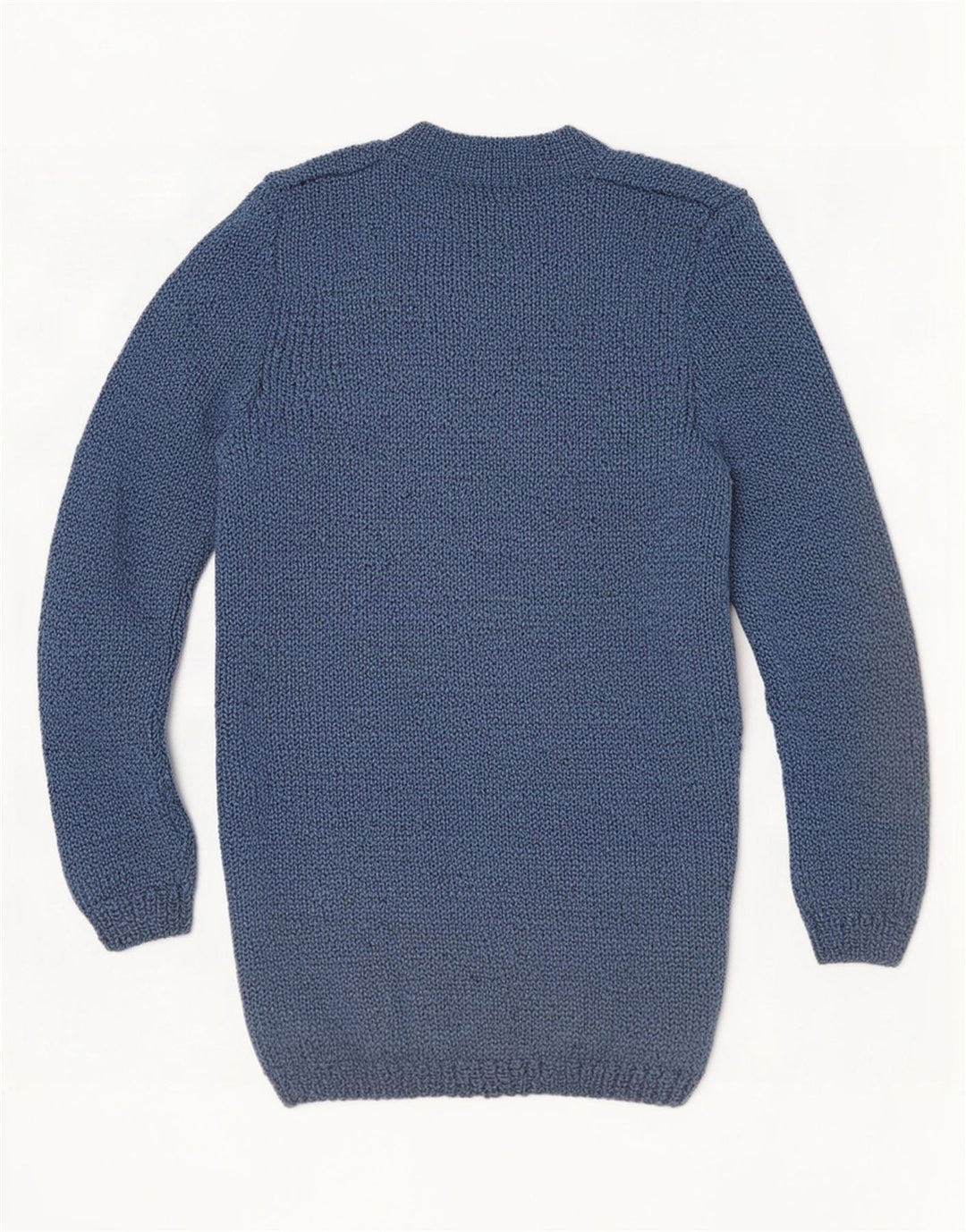 Vintage Womens Crew Neck Jumper Sweater UK 10 Small Blue