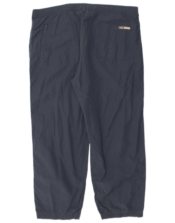 Fila Mens Straight Chino Trousers IT 52/54 XL W38 L26 Navy Blue