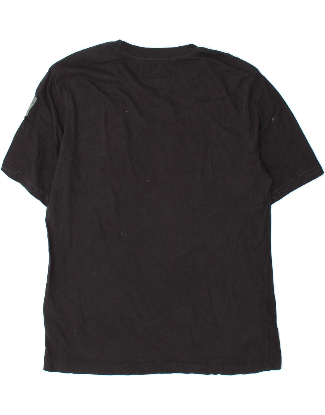 VANS Womens Graphic T-Shirt Top UK 14 Medium Black Cotton Vintage Vans and Second-Hand Vans from Messina Hembry 