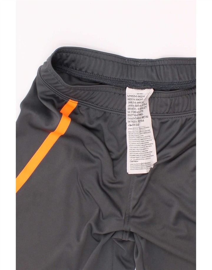 Under Armour Boys Sport Shorts 5-6 Years Grey Polyester