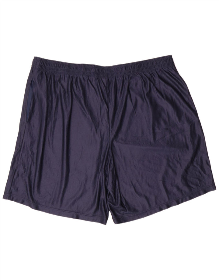STARTER Mens Sport Shorts 3XL  Navy Blue Polyester