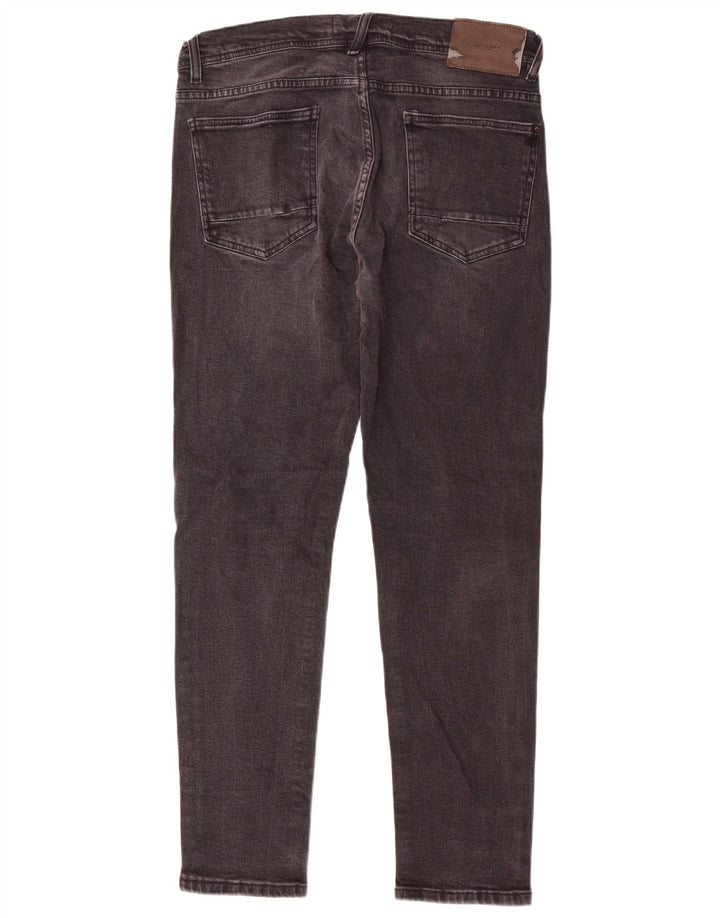 Zara Mens Slim Jeans EU 46 XL W36 L30 Grey