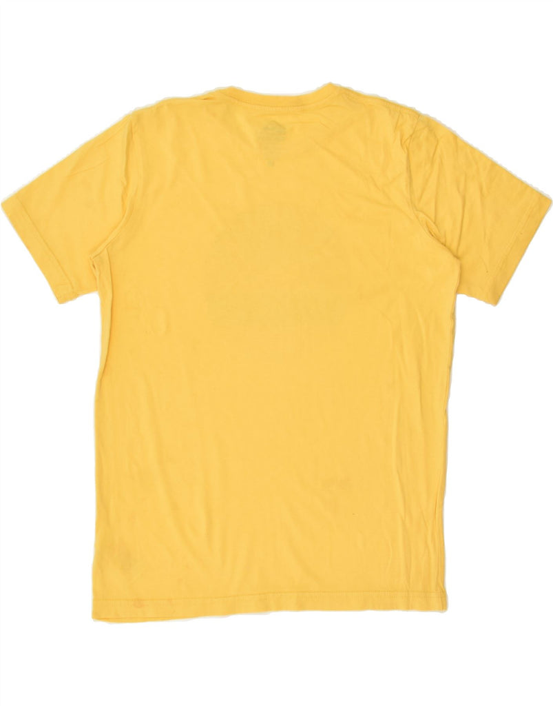 QUIKSILVER Boys Regular Fit Graphic T-Shirt Top 13-14 Years Yellow Cotton | Vintage Quiksilver | Thrift | Second-Hand Quiksilver | Used Clothing | Messina Hembry 