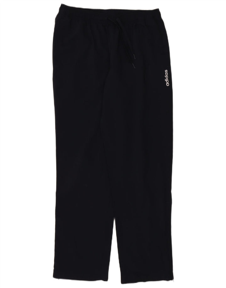 Adidas Mens Tracksuit Trousers Large  Navy Blue Polyester