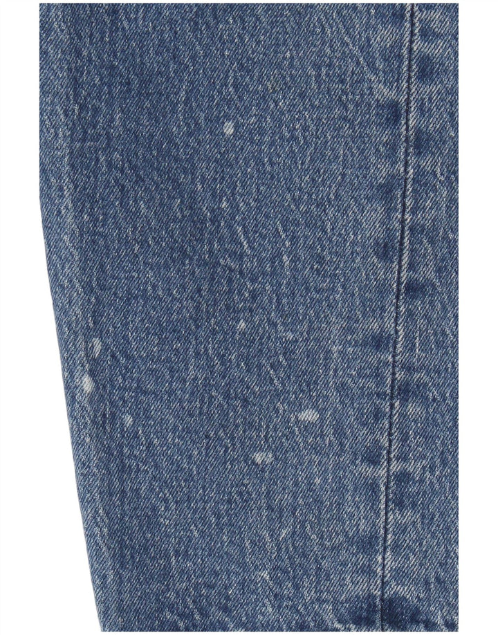 Levi's Womens Wedge Straight Jeans W25 L27 Blue Cotton