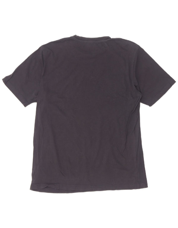 Diesel Mens T-Shirt Top Large Navy Blue Cotton