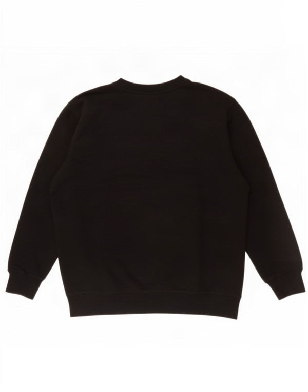 Fila Mens Graphic Sweatshirt Jumper 2XL Black Cotton