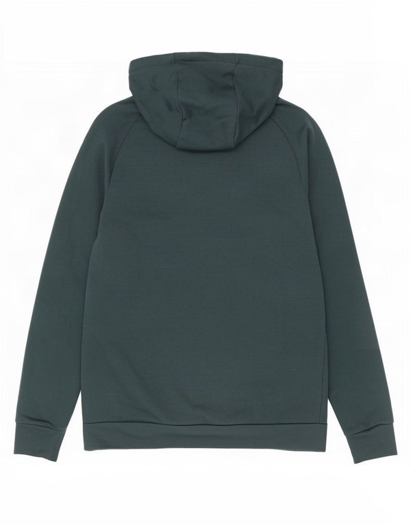 Nike Mens Dri Fit Graphic Hoodie Jumper Small Green Cotton