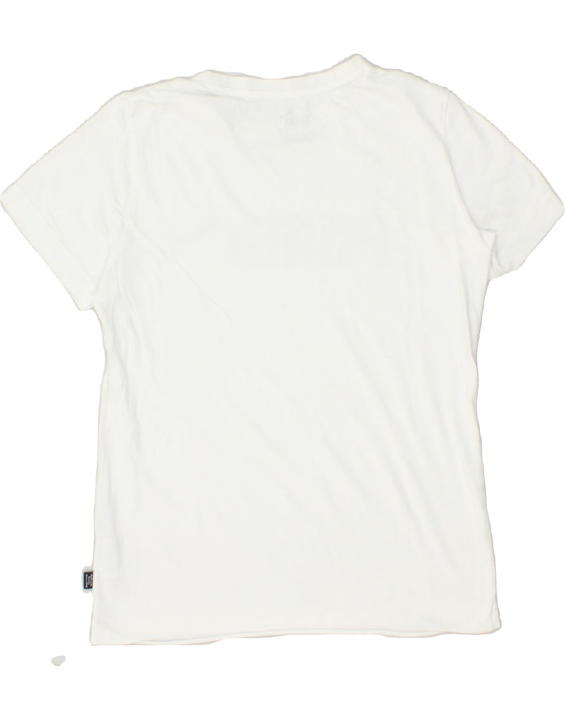 PUMA Boys Graphic T-Shirt Top 11-12 Years White Cotton | Vintage Puma | Thrift | Second-Hand Puma | Used Clothing | Messina Hembry 