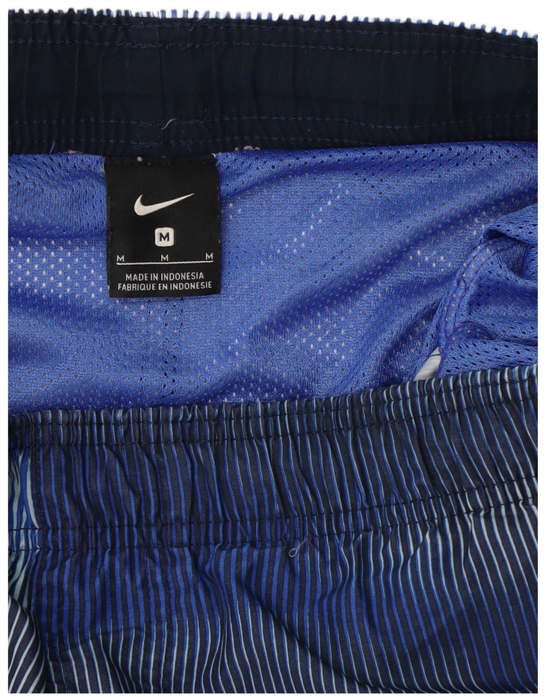 Nike Mens Sport Shorts Medium Blue Pinstripe
