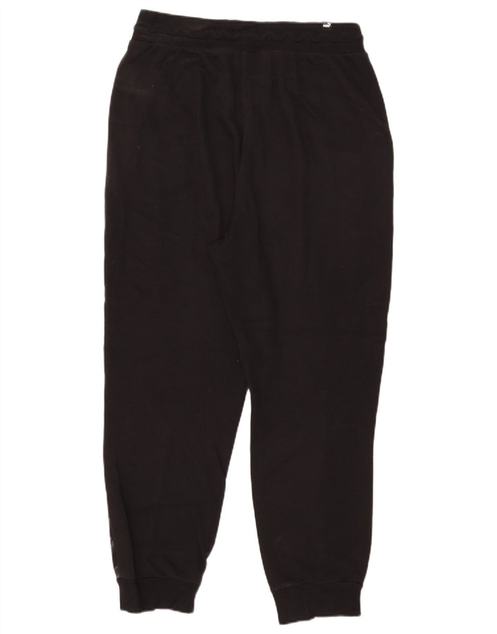 Puma Mens Tracksuit Trousers Joggers Medium Black Animal Print