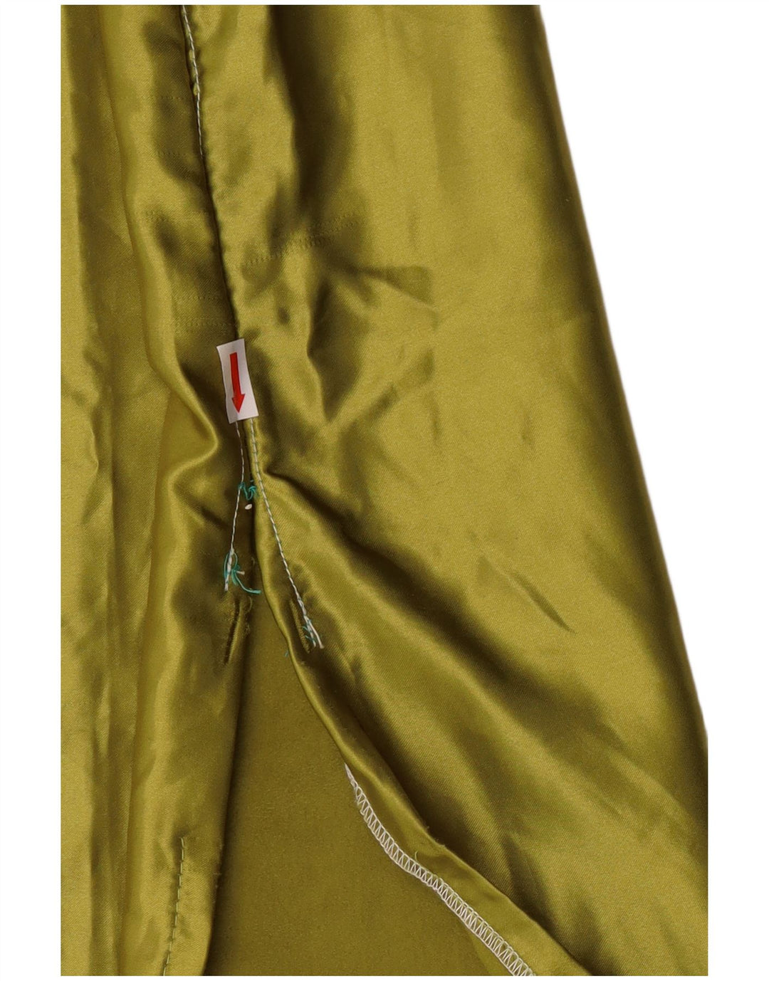 Vintage Womens Apron Dress UK 14 Large Green