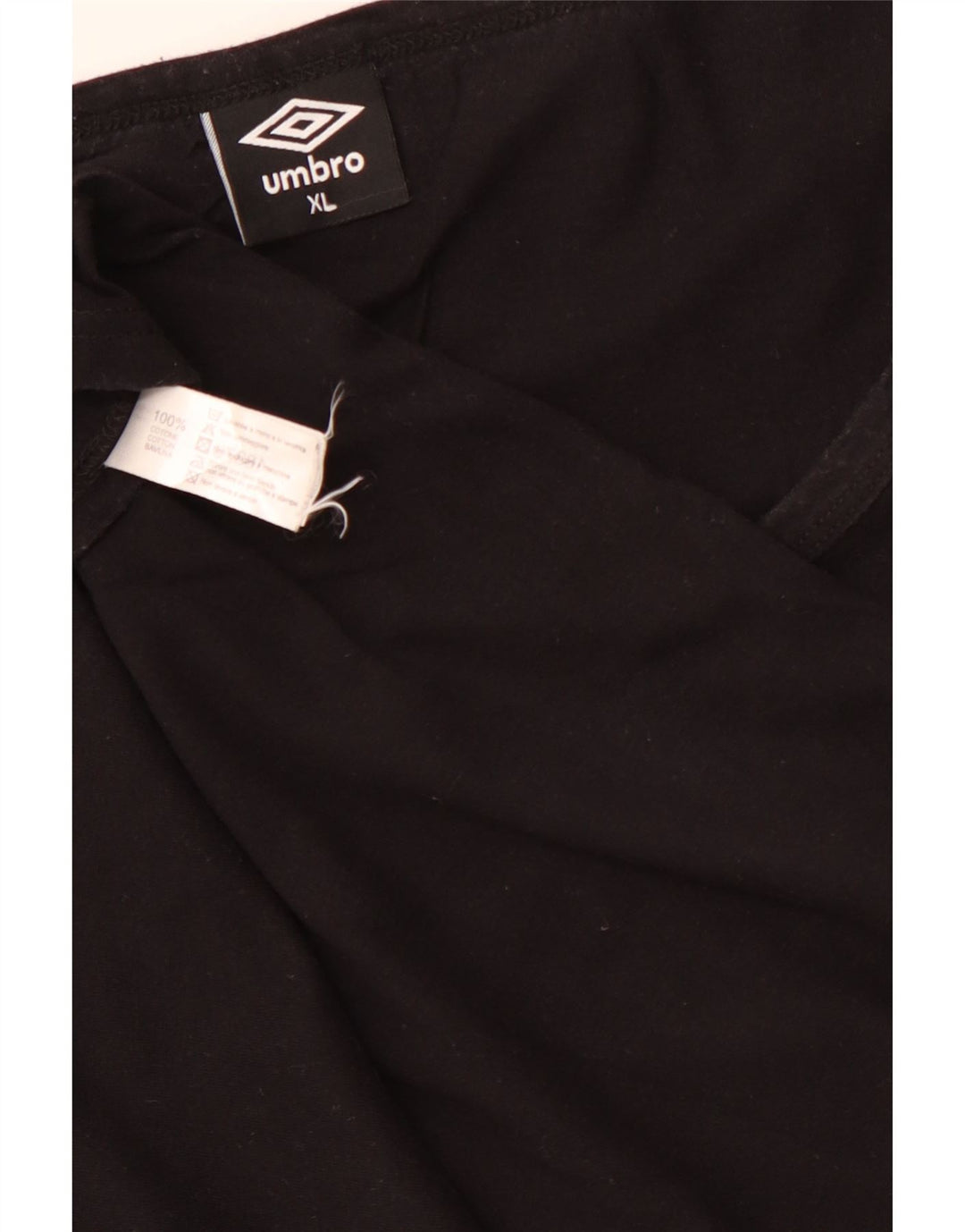 UMBRO Womens Vest Top UK 18 XL Black Cotton