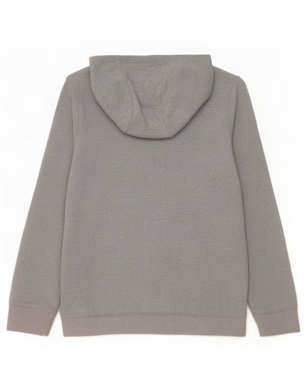 Under Armour Girls Graphic Hoodie Jumper 11-12 Years Large Grey Cotton