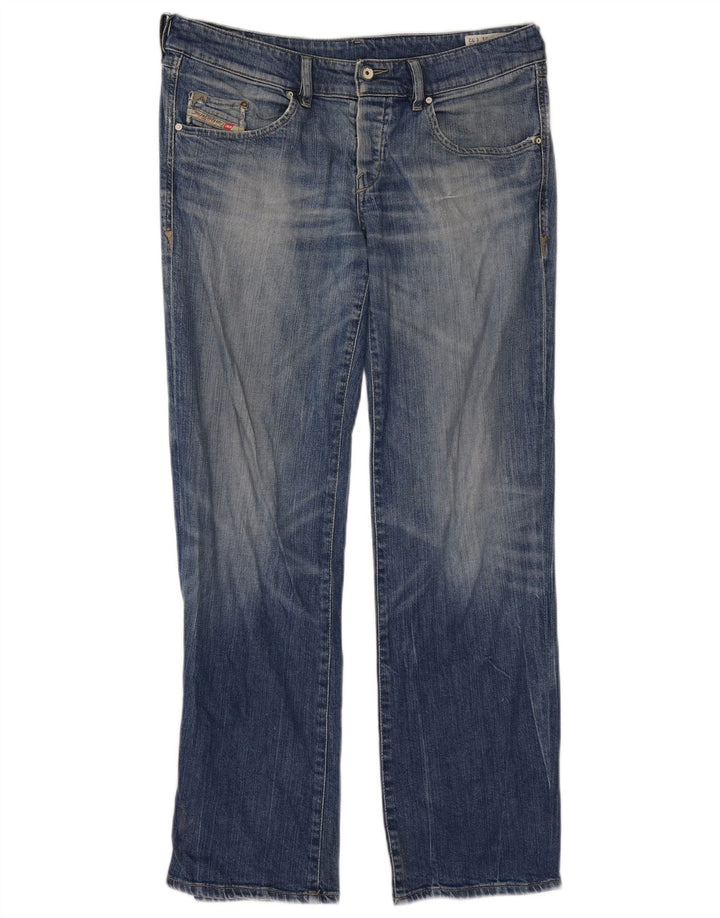 Diesel Womens Vixy Straight Jeans W31 L32 Blue Cotton