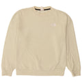The North Face Womens Sweatshirt Jumper UK 14 Medium Off White Cotton