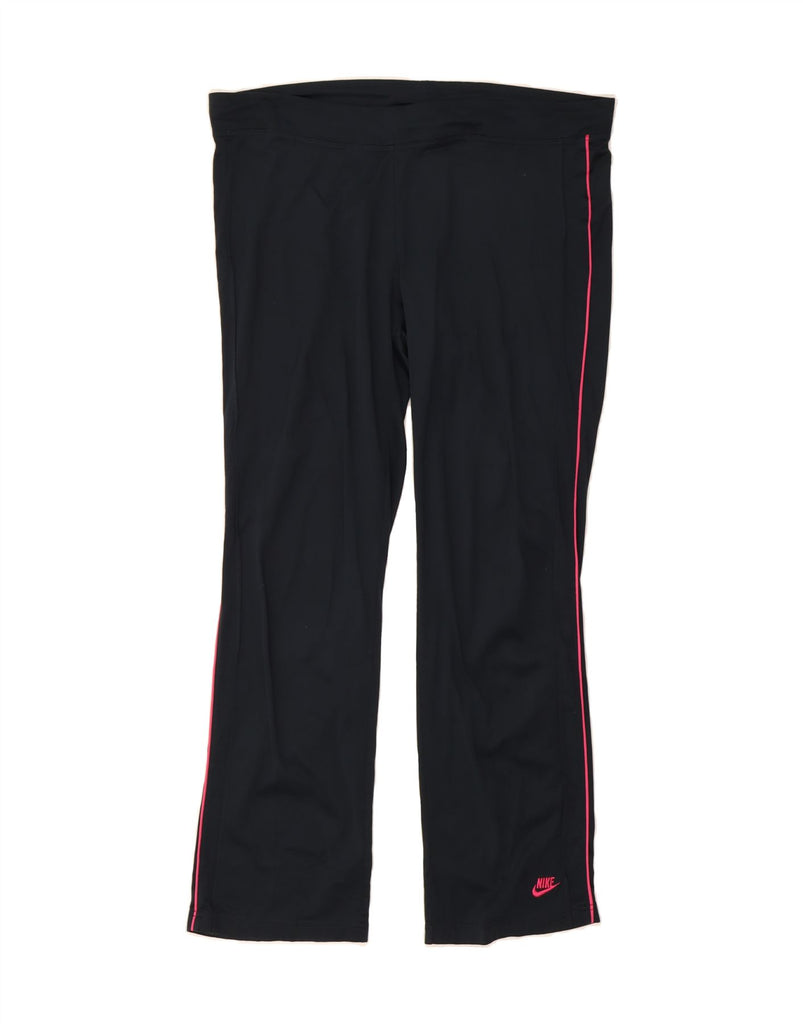 NIKE Womens Tracksuit Trousers US 16/18 XL Navy Blue Polyester Vintage Nike and Second-Hand Nike from Messina Hembry 