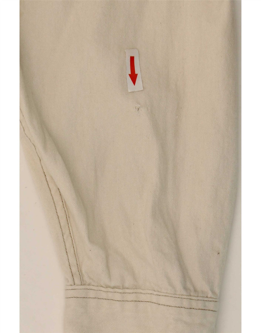 Lee Mens Denim Shirt Large Off White Cotton