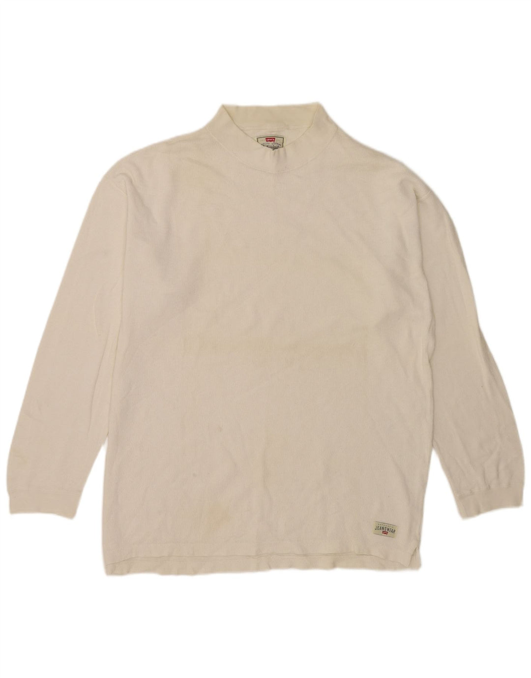 Levi's Mens Top Long Sleeve Large White