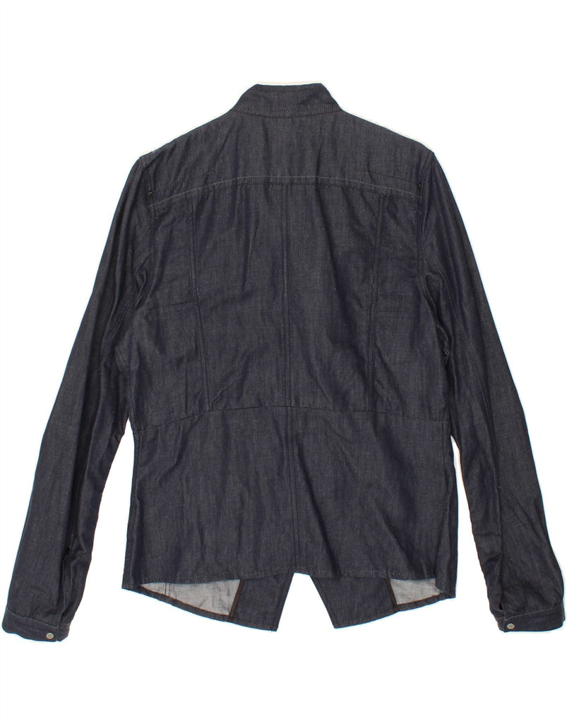 G-STAR Womens Denim Jacket UK 18 XL Navy Blue Cotton Vintage G-Star and Second-Hand G-Star from Messina Hembry 