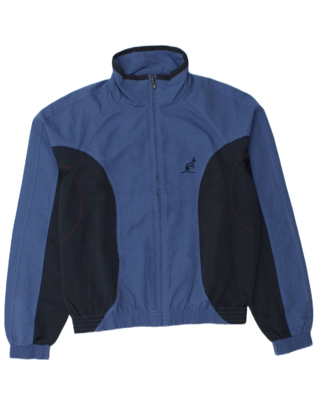 AUSTRALIAN L'ALPINA Mens Tracksuit Top Jacket Small Blue Colourblock