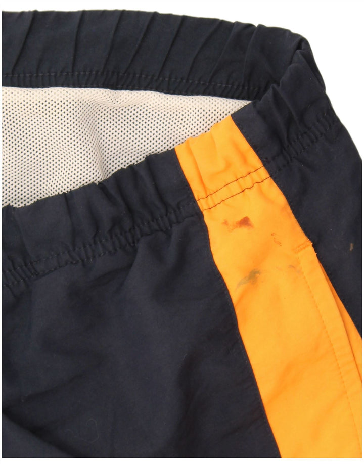 Nike Mens Graphic Sport Shorts Large  Navy Blue Colourblock Polyester