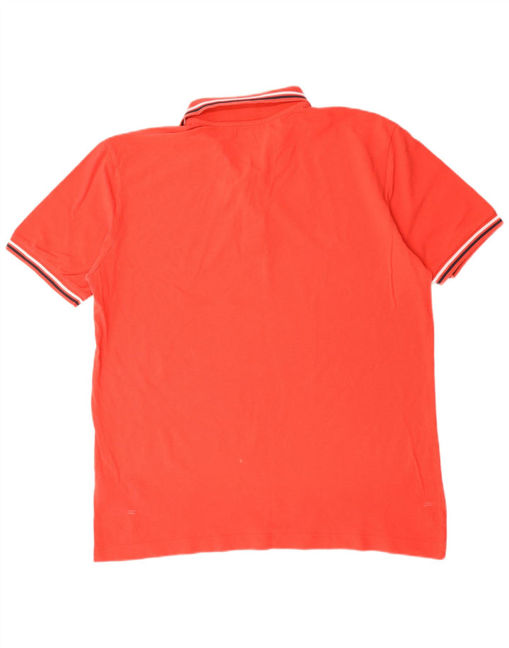 Kappa Mens Polo Shirt XL Red Cotton