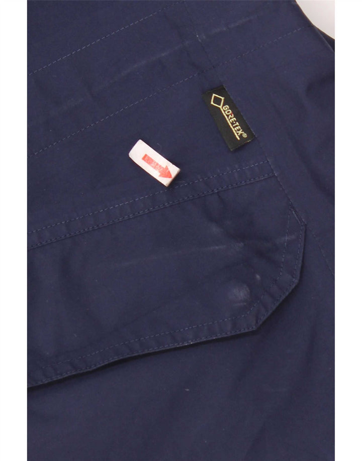 Berghaus Mens Hooded Rain Jacket UK 44 2XL Navy Blue Polyester