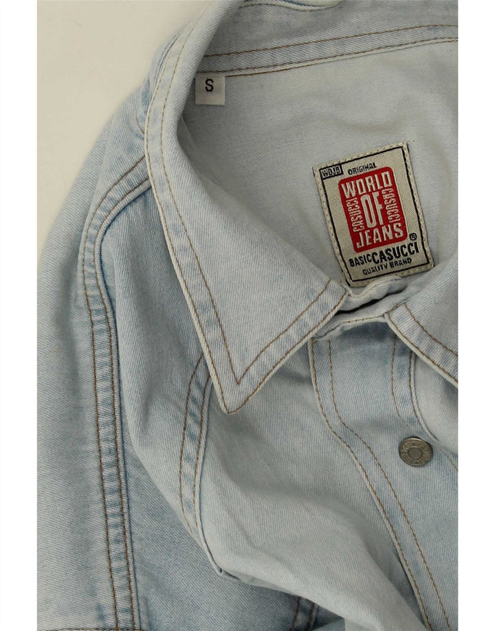 Casucci Mens Shirt Small Blue