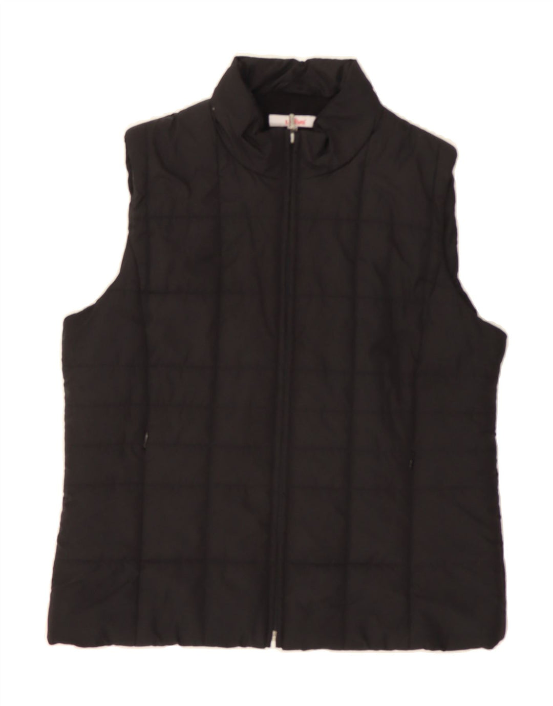 S.OLIVER Womens Padded Gilet EU 38 Medium Black Polyester Vintage S.Oliver and Second-Hand S.Oliver from Messina Hembry 